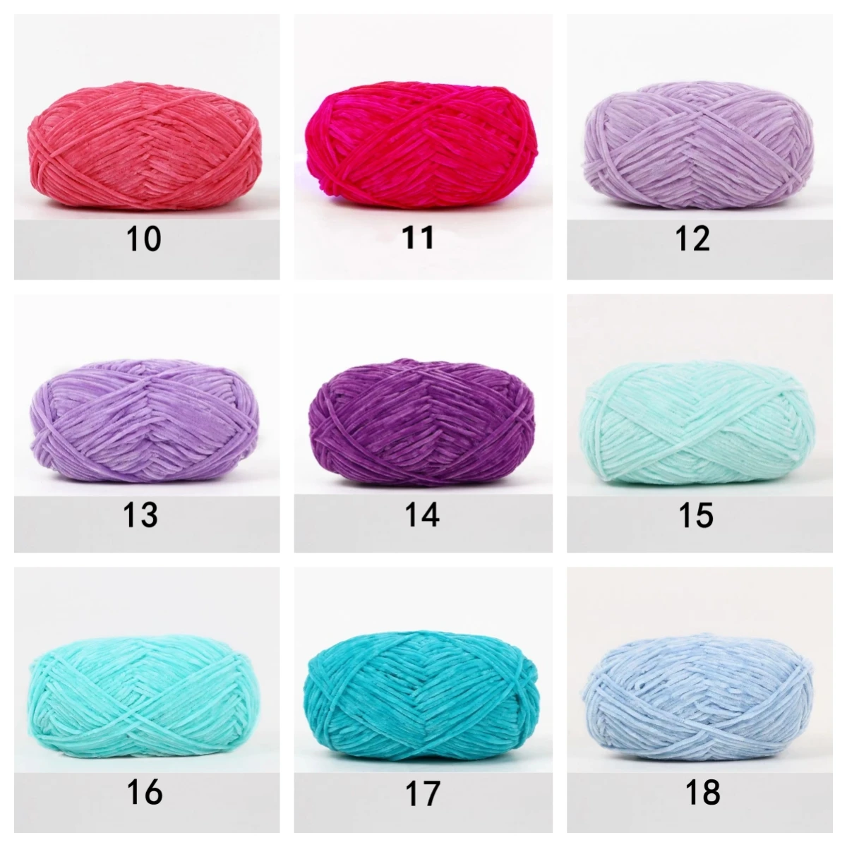 Knitting Yarn 2mm Chenille Gold Velvet Edelweiss No. 2 Diy Hand-Knitted For Baby Doll Sweater for knitting yarn