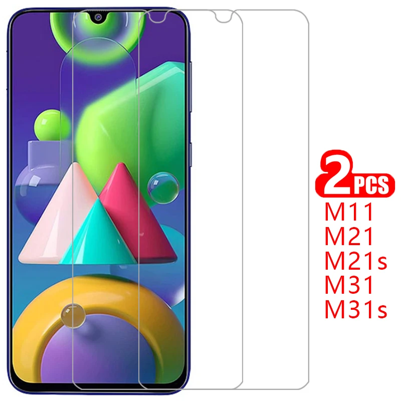 Custodia In Vetro Temperato Per Samsung Galaxy M31 M31S M21 2021 M21S M11 Cover On M 11 21 31 S 11M 21 M 31 M Coque Samsun Samsumg Sansung