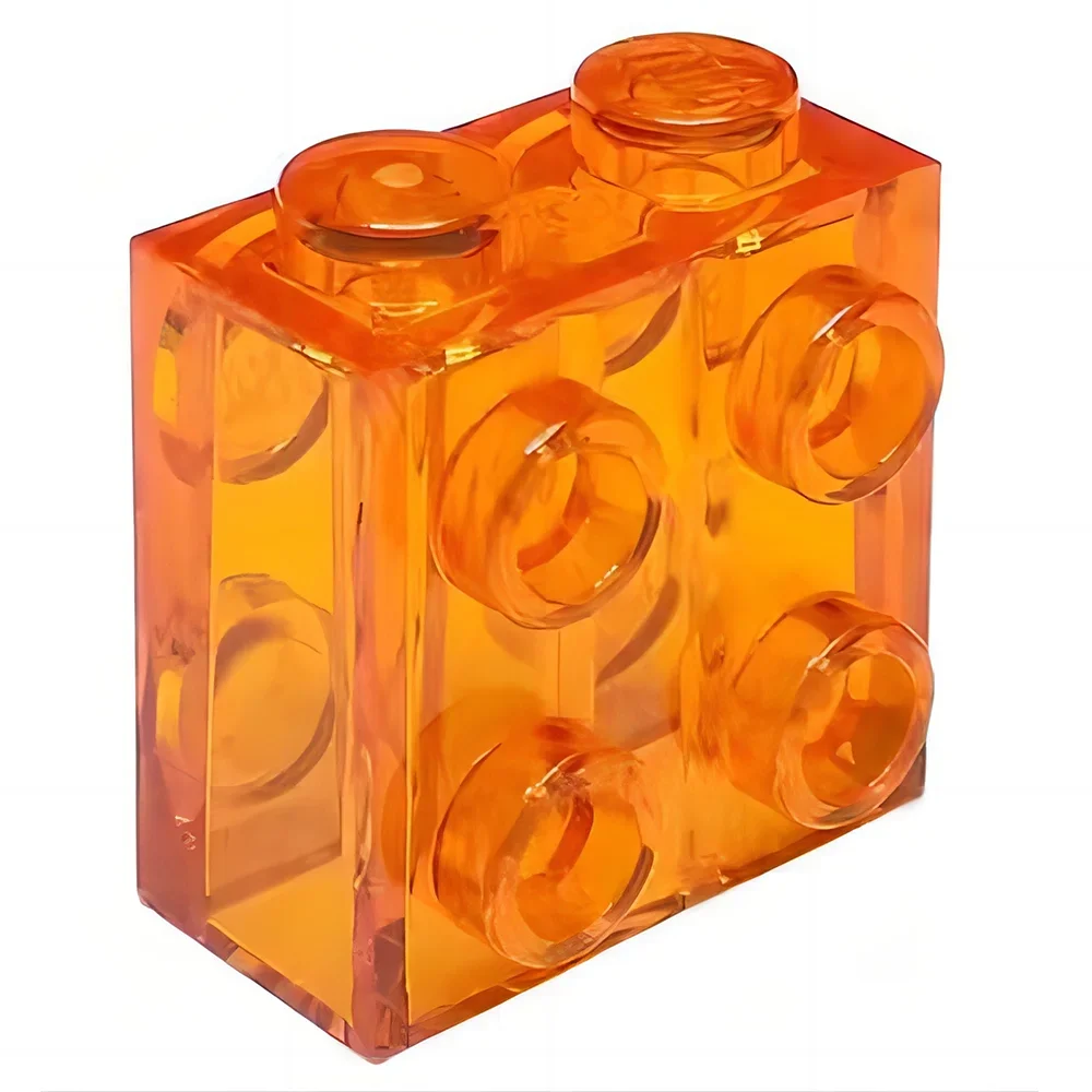 Игрушка образовательная MOC для детей, конструктор специальный по технологии, 1x2x1, 2, 3 с четырьмя шпильками по 2 Сторонам, 80796