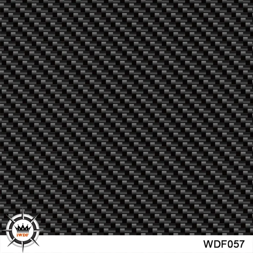 

WDF057 Width 50cm 10Squar Meter Black Carbon Fiber Water Transfer Printing Film Hydrographics