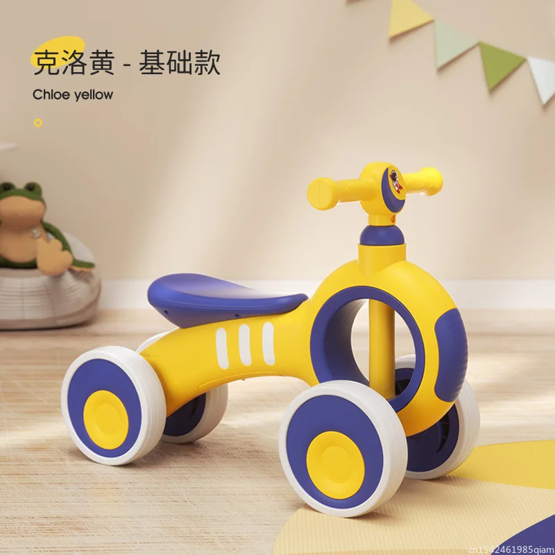 Cycling City Children's Balance Car 1-3 Years Old Children's Sliding Walker Baby Toy Car With Light And Music Scooter children scooter kids balance bike