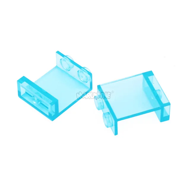 MARUMINE 4864 87552 Panel 1x2x2 Transparent Wall Glass Window 30PCS MOC Bricks City House Bulk Parts Building Block Accessories 4