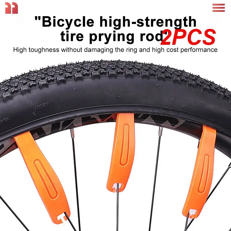 

2PCS Tyre Tire Lever Ultralight Wheel Repair Tool MTB Mountain Bike Road Tire Spoon Cycling Accessories