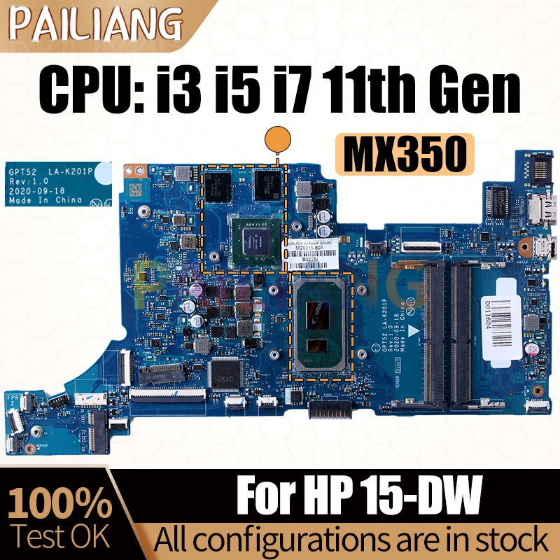 Carte mère Intel ® Core ™ i5-5200U 799552-601 pour HP Probook 450 G2