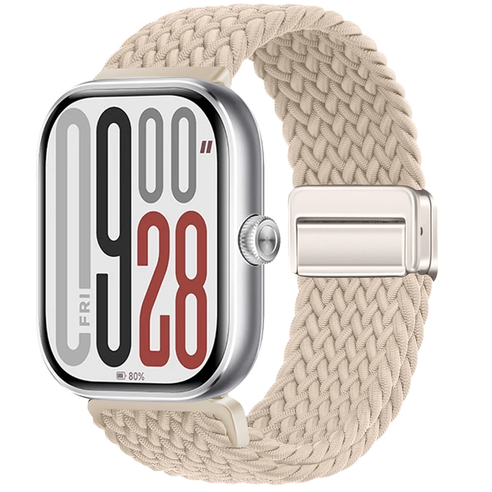 Magnetic Braided Bracelet Watch Strap, 20/22mm