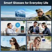 2026 New Smart AI Glasses 1080P HD Video Record Camera ChatGPT Bluetooth Call 32GB ROM Language Translation Music Sunglasses Men 6