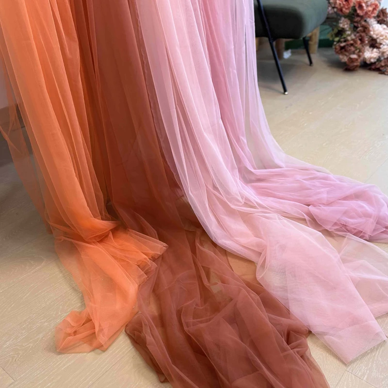 Soft Pink Blush Tulle Fabric