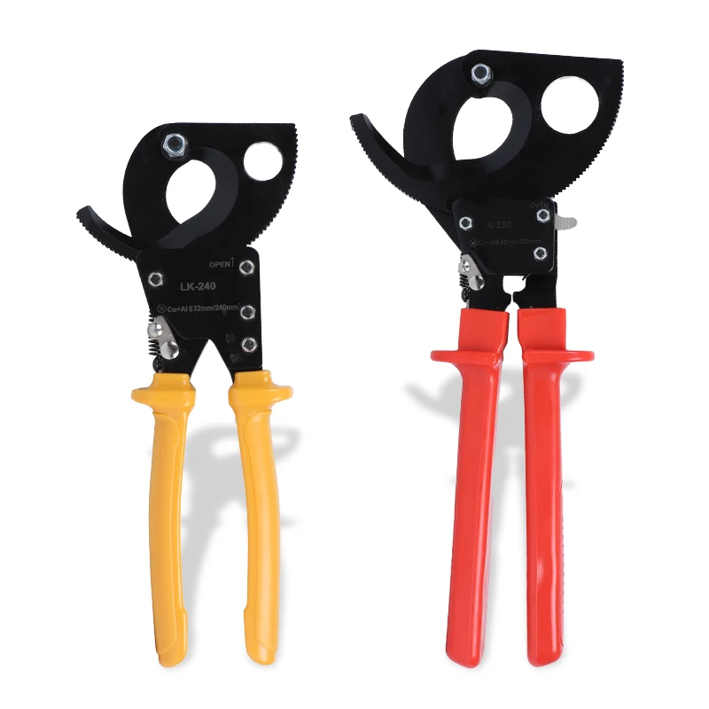 Ratchet Cable Cutter Cut Up to 240 mm2 Max Wire Cutter Hand Ratchet Cable Cutter Cut Up to 240 mm2 Max Wire Cutter Hand