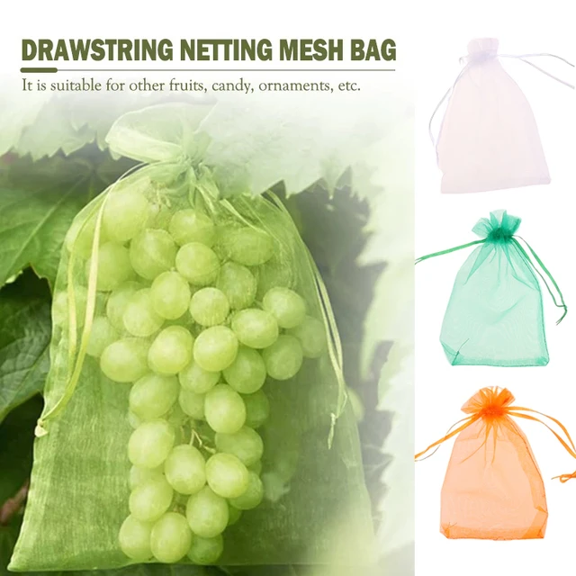 10Db S/M/L Védelmi Táska Kártevőirtó Növényi És Gyümölcs Madárbiztos Hálózsák Eper Szőlőültetvény-Zsákoló Háló Burkolat - Image 2