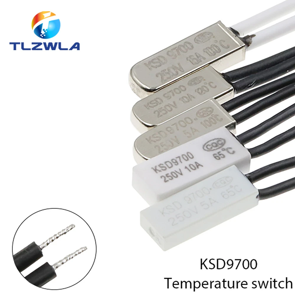 KSD9700 Temperaturschalter – Thermostat Als Schließer Oder Öffner Für Elektronik, Neu