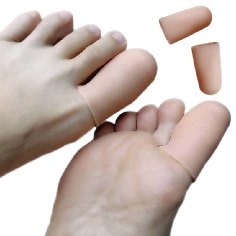 2 Paia Di Tappi Per Dita Grandi In Gel Coperture Prevenzione Calli Vesciche Unghie Incarnite Separatori Per Dita Dei Piedi A Martello Protezione Per A