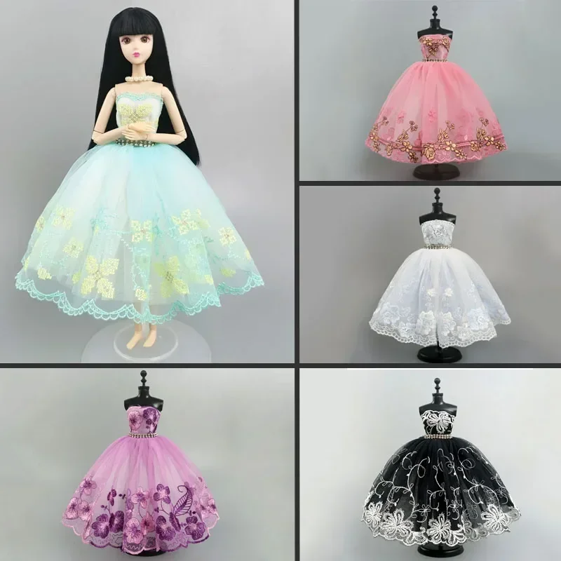 Fashion Ballet Tutu Dress For 11.5" Doll Outfits Clothes 1/6 Doll Accessories Rhinestone 3-layer Skirt Ball Party Gown Girl Toy doll accessories,doll clothes,doll clothes accessories,barbie doll clothes