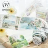 JIANWU 65mm*200cm Walk in The Woods Series Vintage Plant Landscaping Material Collage Washi Tape Creative DIY Journal Stationery 3