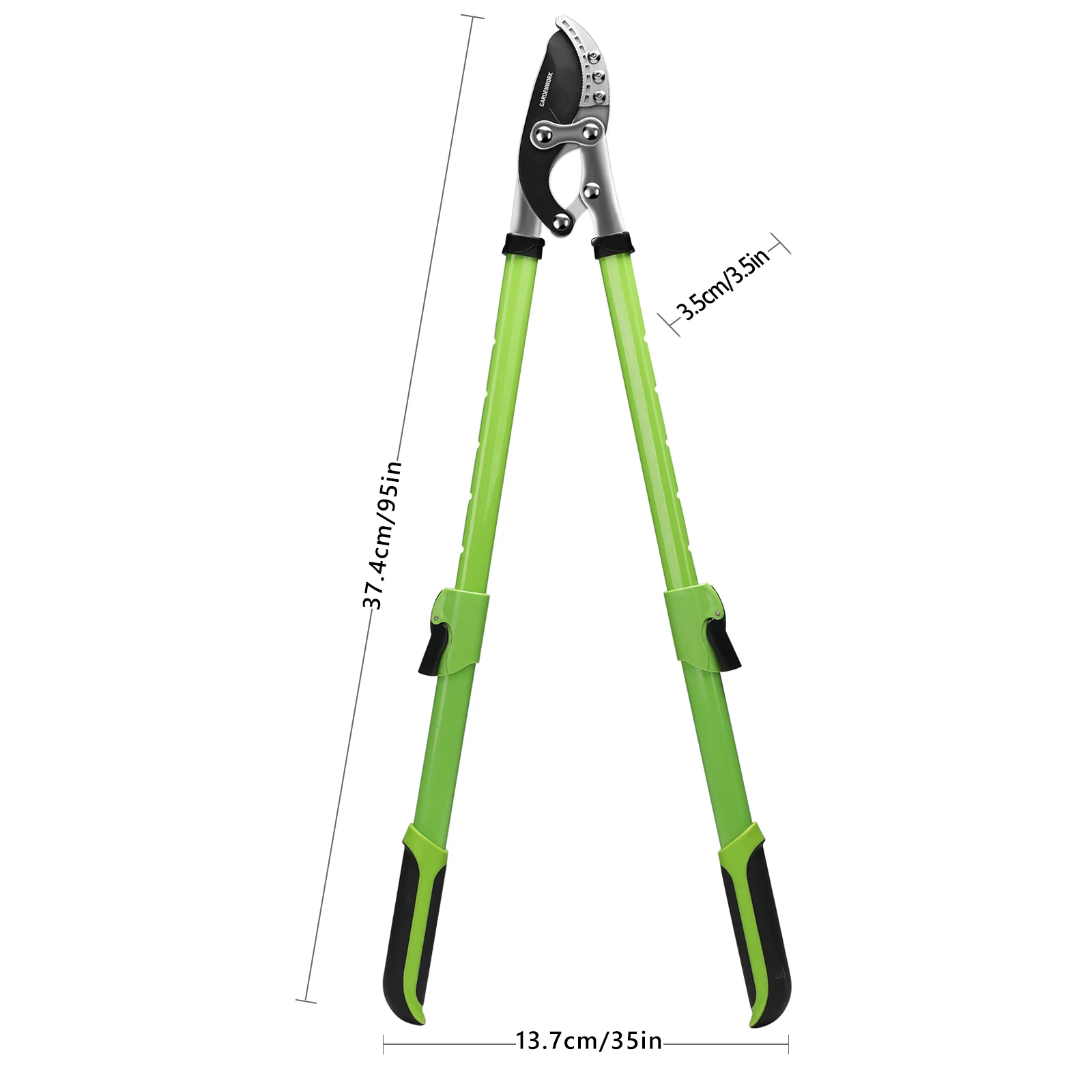 37" Heavy-Duty Anvil Loppers with SK5 Blade 2
