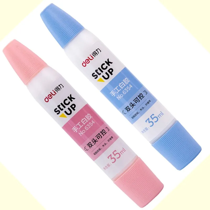 1pc Deli Cute 35ml Clear Liquid Glue School Office Supply Business Bonding  Tool Child Creative Stationery Gift Handmade Adhesive - Adhesives & Glue -  AliExpress