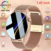 2024 NFC Smart Watch Women 466*466 Screen GPS Track Sport Watches Women Health Monitoring Voice Bluetooth Call Smartwatch Ladies 1