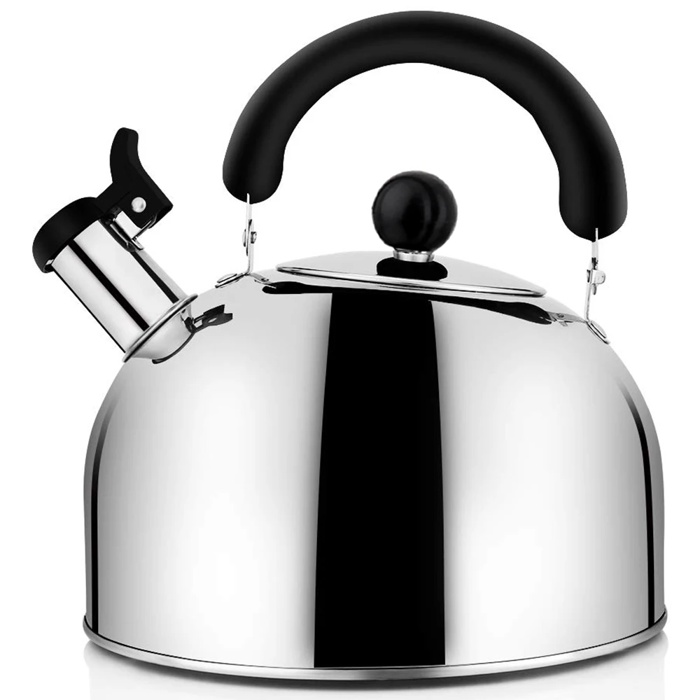 

Whistling Stainless Steel Tea Kettles For Stove Top, 4.3Qt(4-Liter)