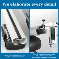 Universal Roof Racks Cross Bar 118cm Vehicles Universal Luggage Rack With Safety Lock Alu 150kg 6