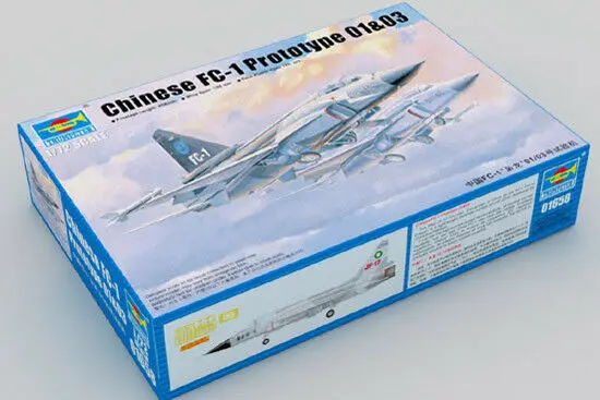 

Trumpeter 01658 1/72 Plane Chinese FC1 Prototype 01&03 Test Vehicle Static Model TH07099-SMT2