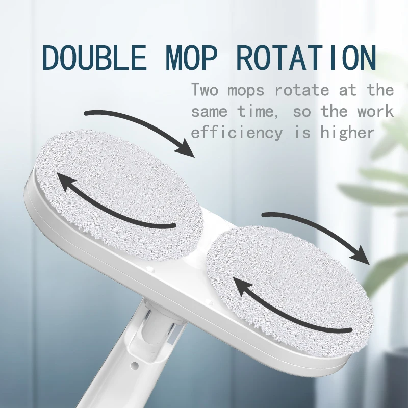 360 Degree Electric Water Mop Cleaner Machine