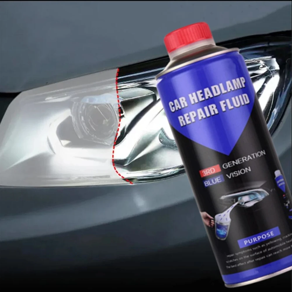 Car Headlight Polishing Liquid Car Headlight Evaporator Restoration Liquid Headlamp Repair Chemicals Polishing Headlights Liquid