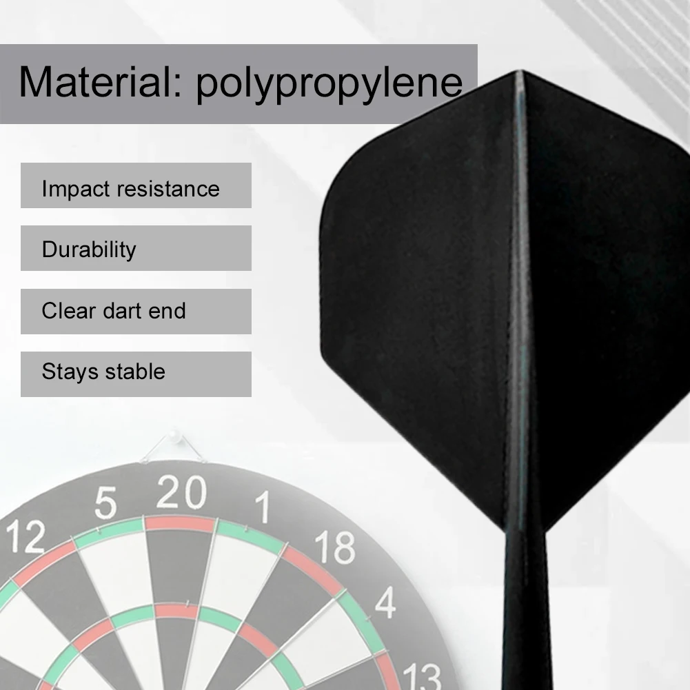 5pcs Integrated Dart Flights and Shafts Standard Shape 2BA Screw In-one Dart Flight Anti-Fall  Dart Accessories Kit