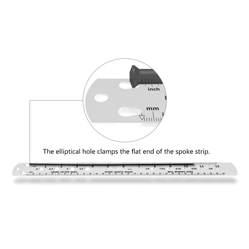 

Spoke Length Measurement Gauge Essential Tool Perfect for DIY Bike Projects