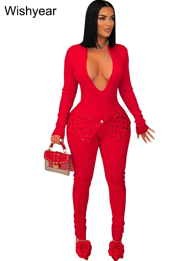Red Jumpsuits