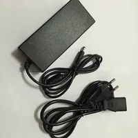 Adaptateur d'alimentation Escam DC 12V 5A + 8 câbles d'alimentation divisés pour caméra de sécurité CCTV DVR analogique AHD TVI CVI caméra DVR systèmes 6