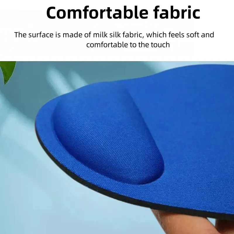 E01 Wrist Guard Mouse Pad Office Desk Pad Soft Comfortable Memory Cotton Rebound Ultra Light mouse pad,wrist pad