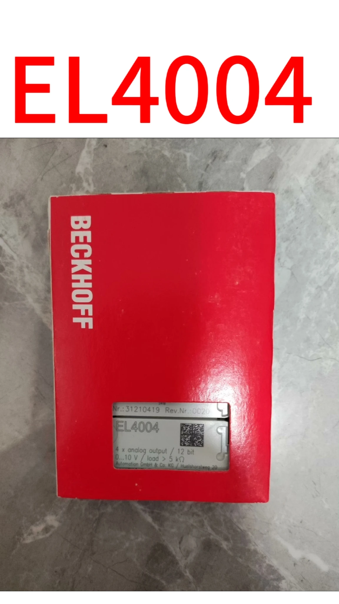

brand new EL4004
