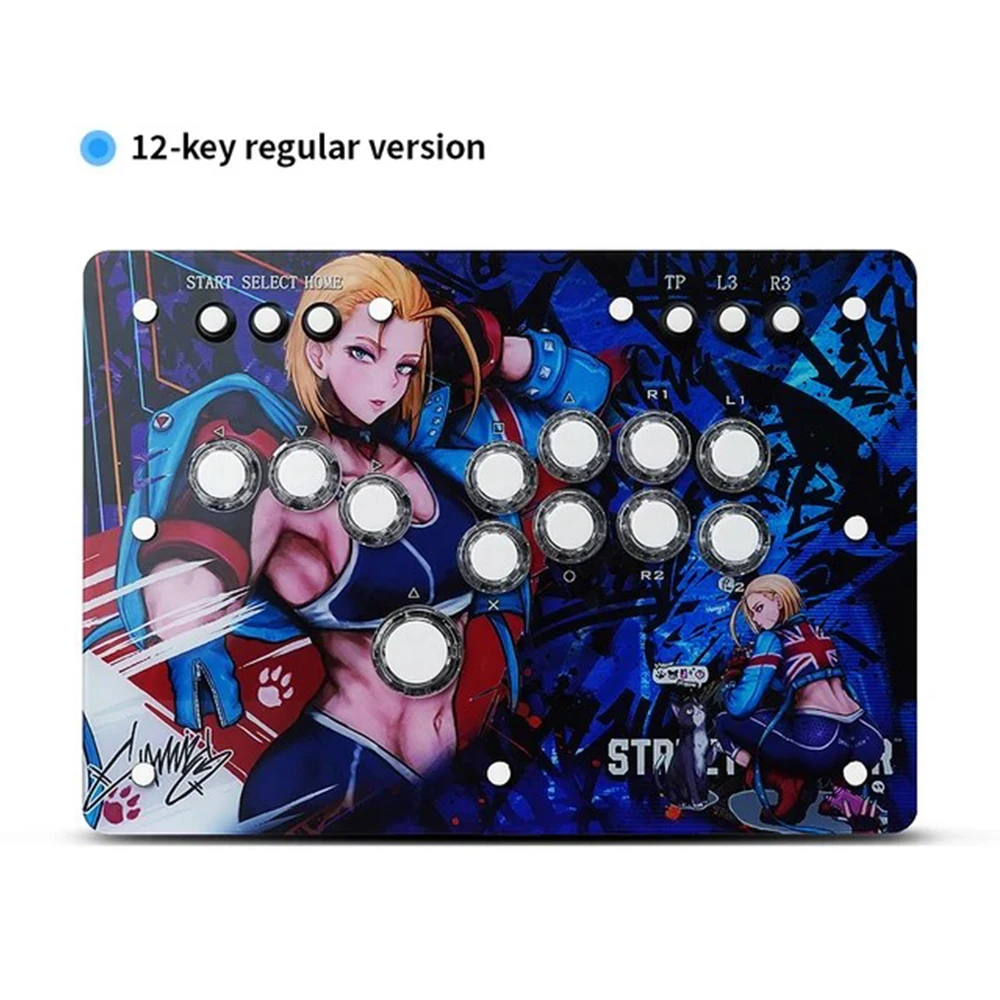 Fightbox-ミニhitboxアーケードゲームコントローラー Amazon.co.jp: FightBox B1-MINI-PC 全ボタン レバーレス
