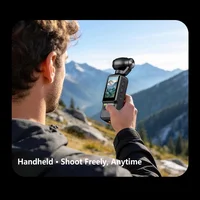 Lenovo HD 4K Action Camera 180° Rotatable Video Recording Entry Portable Action Camera For Vlog YouTube Tiktok Girls Record Life 5