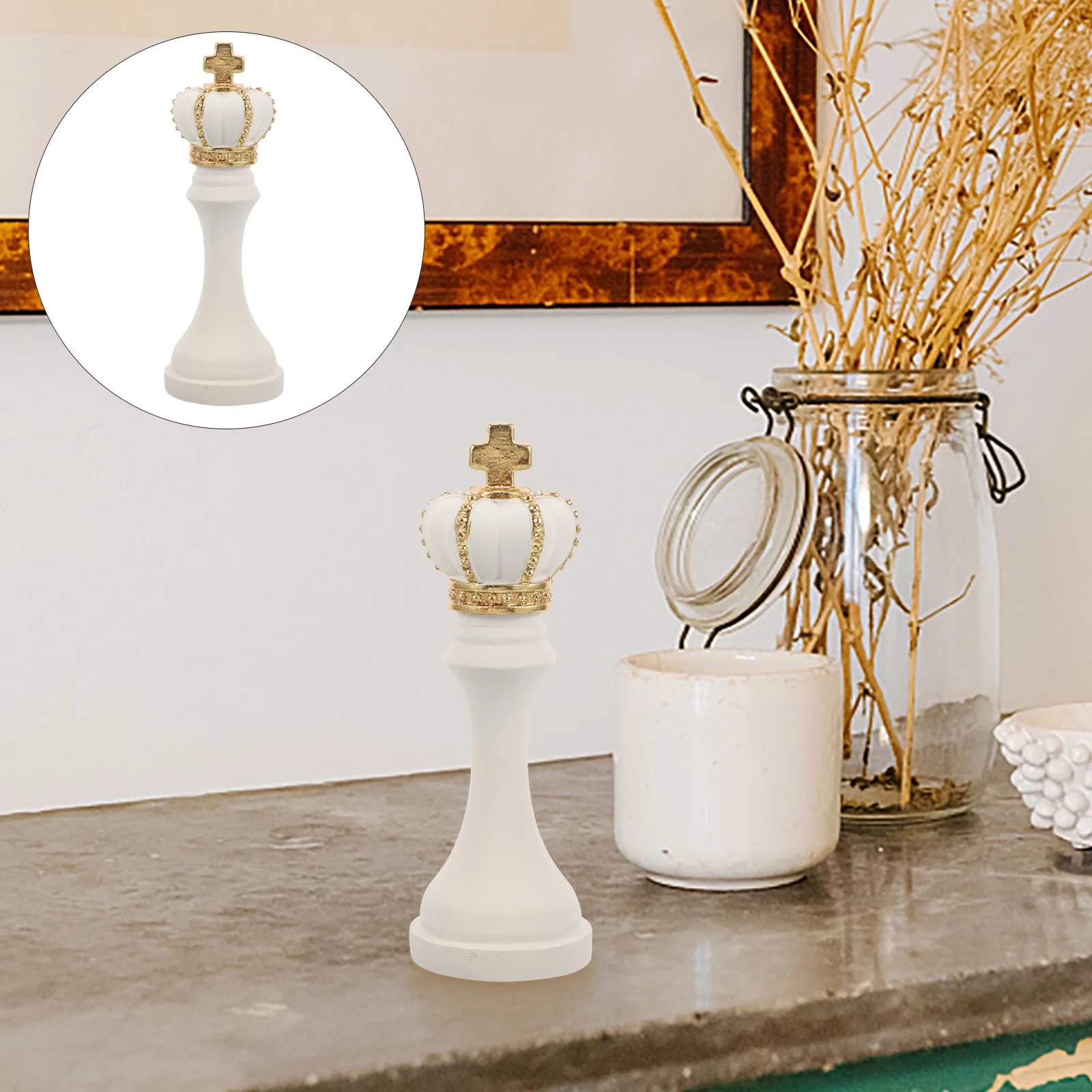 

Fashion Simulated Chess Office Book Shelves for Decoration Resin Desktop Sculpture