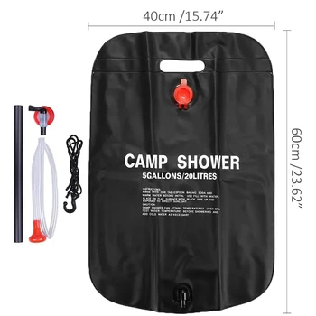 Foldable Solar Shower Bag 2