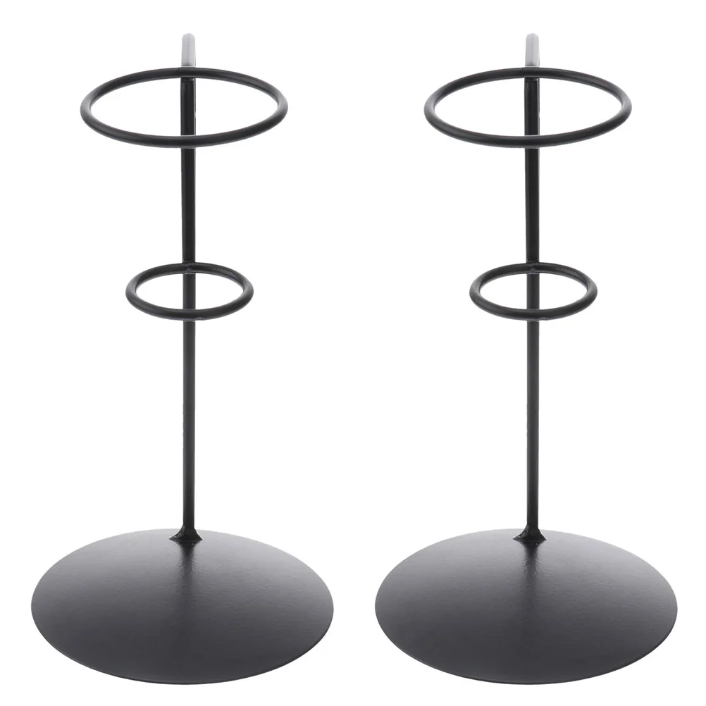 

2Pcs Ice Cream Display Rack Ice Cream Cone Shelf Decorative Cone Holder Cone Stand