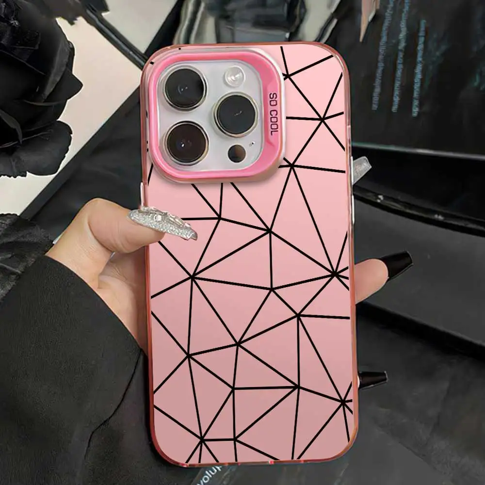New Stylish Silver IMD Phone Case