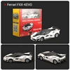 Bruago 1:41/43 488 Challenger Yellow Gte Red Bluetooth Remote Control Car Simulation Dynamic Car Model Collectibles Decoration 2