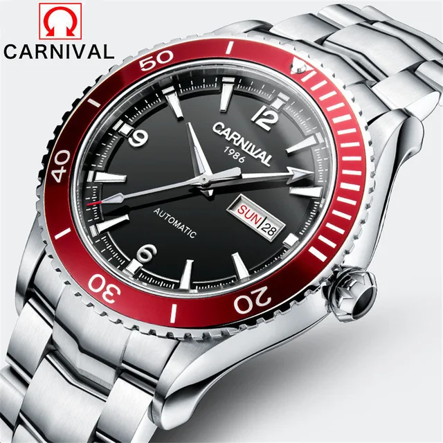 Silver Black Red