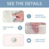4/6pcs Vacuum Compression Storage Bags, Sealed Storage Containers For Clothes, Blankets, Shirts,   Wardrobe, travel must have 4