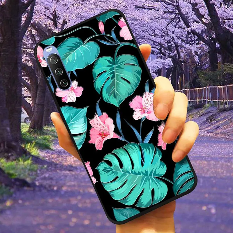 3D Flower Relief Soft Silicone Emboss Phone Case Cover