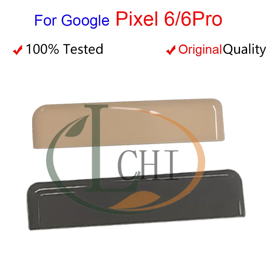 

Новинка для Google Pixel 6 Pro задняя крышка стеклянные полосы запасные части задняя крышка батарейного отсека стеклянные полосы