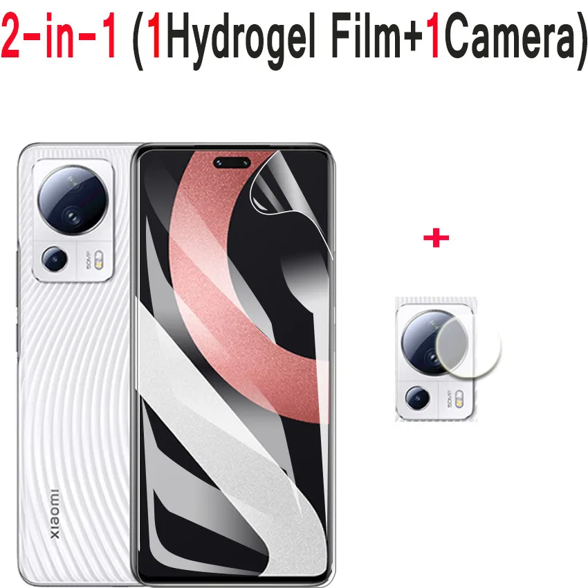 ACTECOM Protector de pantalla de hidrogel compatible con Xiaomi Redmi Note  13 Pro 5G Pelicula protectora hidrogel Antiarañazos Pulgadas hidrogel  protector - AliExpress