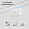 Ultra Slim Magnetic Track Light 6mm Surface Mounted Ceiling Rail Home Flood Grille Spot DC48V Modern LED Lamp Black White 5