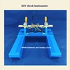 RC Boat Diy Wind Powered Boat Model Kit with Self-made Fish Finder Bait Hit Nest Boat Trailer Rescue Boat 3