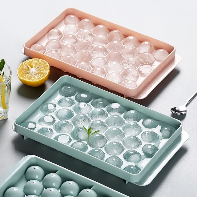 6 Grid Ice Cube Mold DIY Round Ice Cube Maker Silicone Ice Tray Mold for  Home Bar Party Cool Whiskey Wine Ice Cream Bar Tool - AliExpress