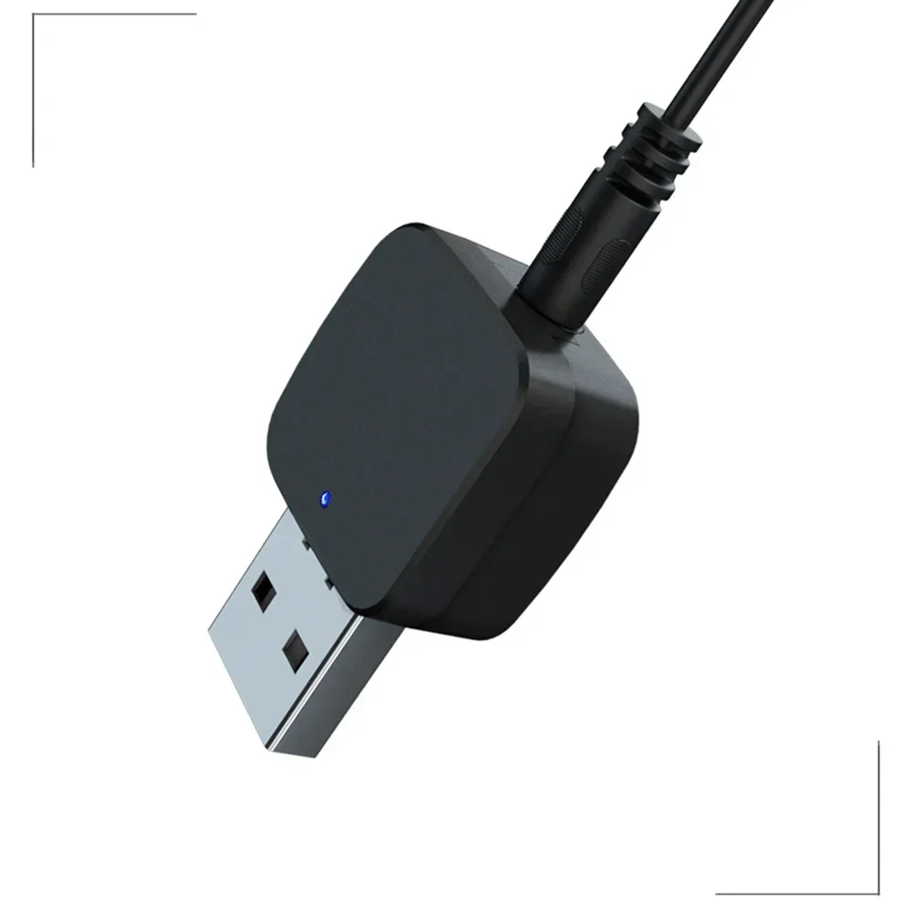 USB Bluetooth-Compatible 5.0 Transmitter Receiver Mini 3.5mm AUX Stereo Wireless Music Adapter For Car Radio TV BT Earphone