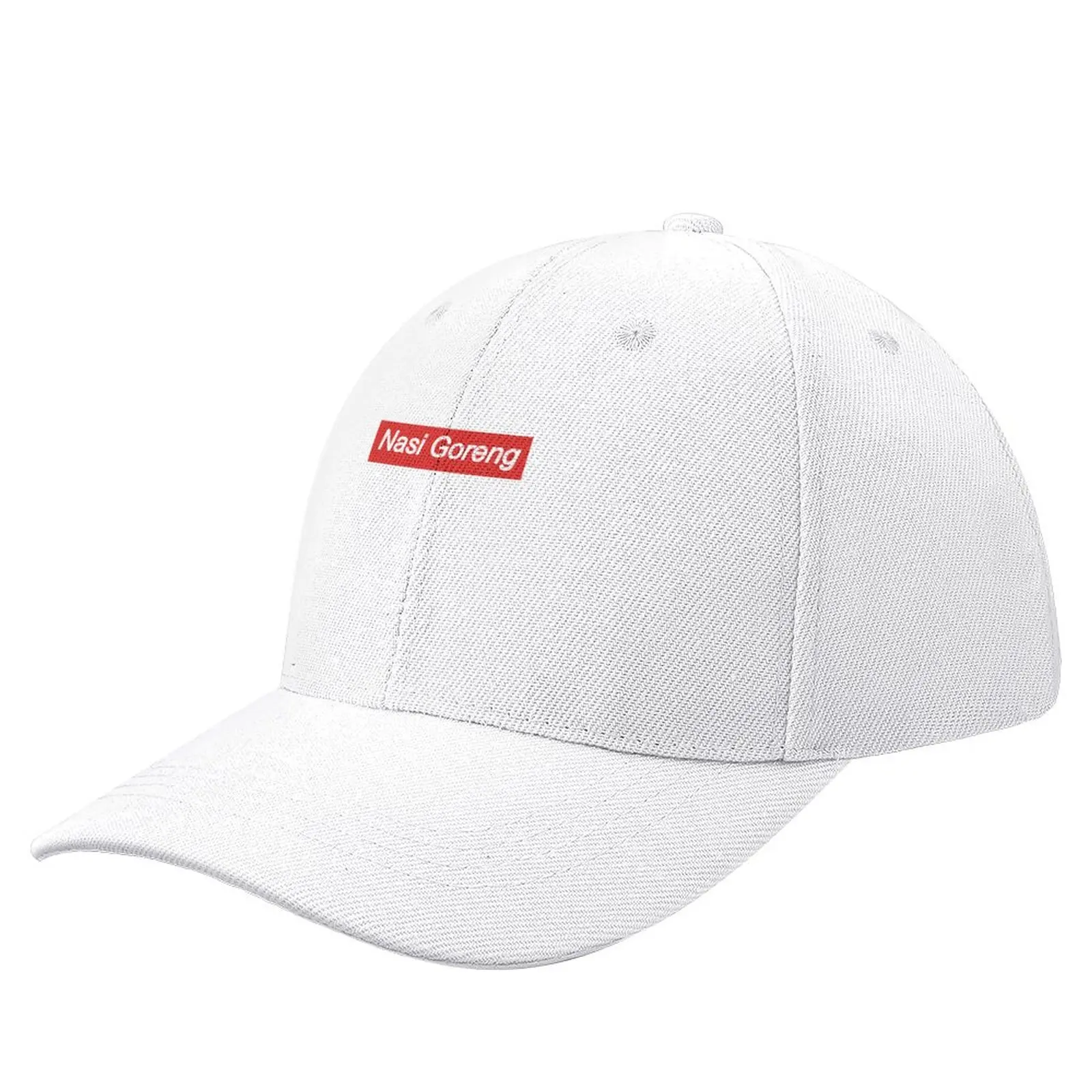 Nasi Goreng 클래식 티셔츠 야구 모자, 블랙 디자이너 모자, 아빠 모자, 남성 골프웨어, 여성