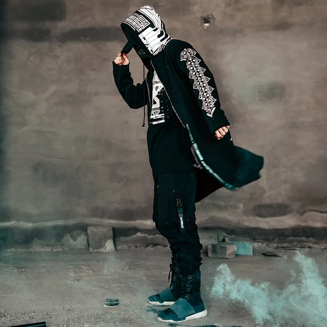 Hooded Tactical Trench Coat 4