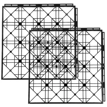 2-Pack Interlocking Outdoor Deck Tiles 1